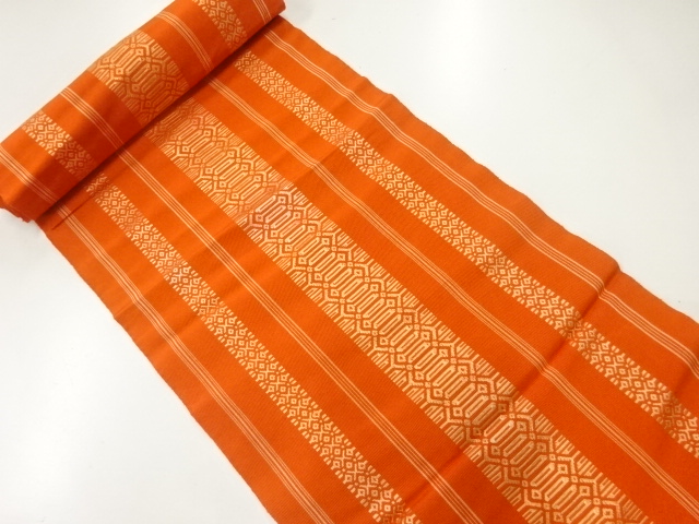 JAPANESE KIMONO / ANTIQUE BOLT FOR NAGOYA OBI / HAKATA